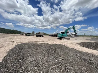 ผลงานรับถมดิน ขุดสระ ชัยนาท